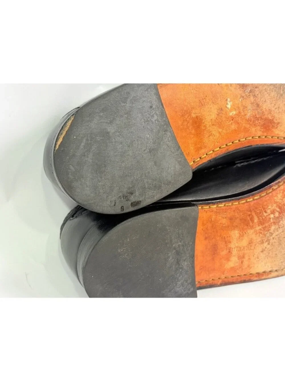 Allen Edmonds Maxfield Loafers Dress Shoes Mens Size 13 Black Leather 47711 USA